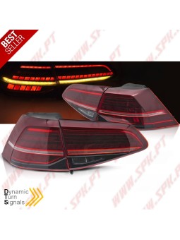 Farolins LED Dynamic Red - VW Golf 7 / 7.5 (2013-2019)
