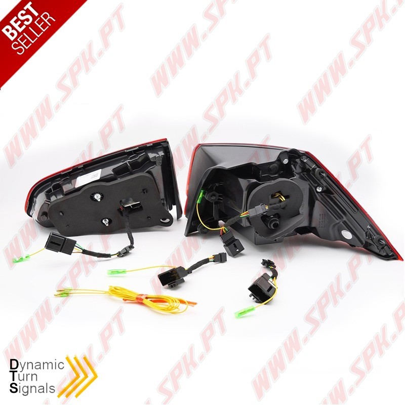 Farolins LED Dynamic Red - VW Golf 7 / 7.5 (2013-2019) Farolins LED Dynamic Red - VW Golf 7 / 7.5 (2013-2019)