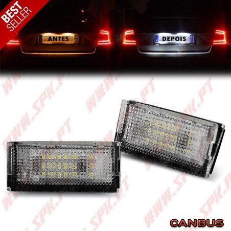 Iluminação de Matricula LED - BMW E46 (1998-2005)