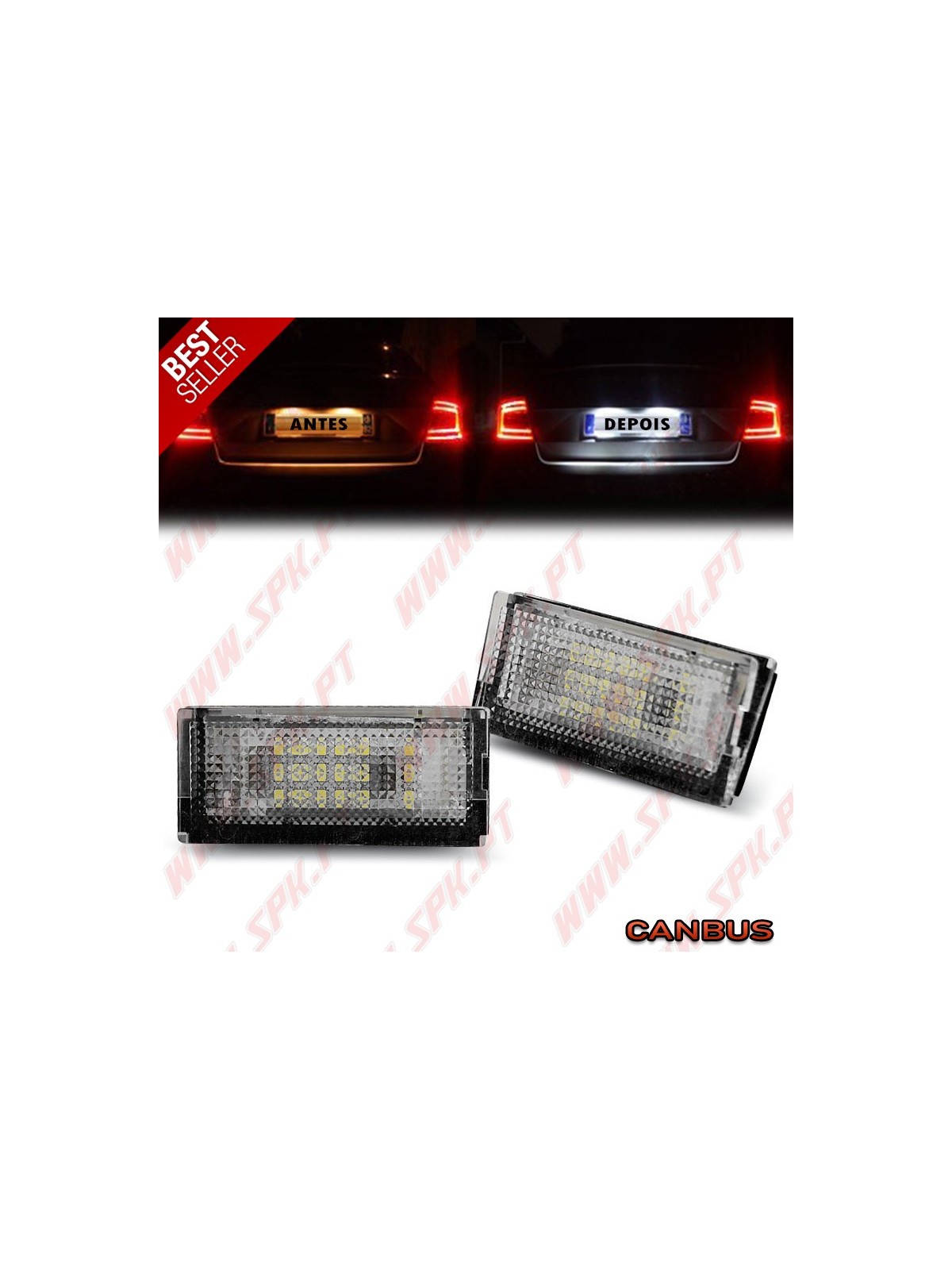 Iluminação de Matricula LED - BMW E46 (1998-2005)