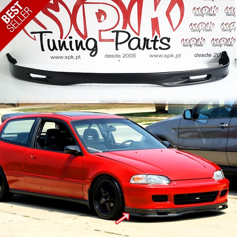 Lip Spoiler Frontal Look Spoon - Honda Civic EG / EJ (1991-1995) Lip Spoiler Frontal Look Spoon - Honda Civic EG / EJ (1991-1995)