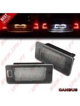Iluminação de Matricula LED - BMW E90 / F30 / F32 / E39 / E60 / F10 / X3 / X5 / X6 (2005-2020)