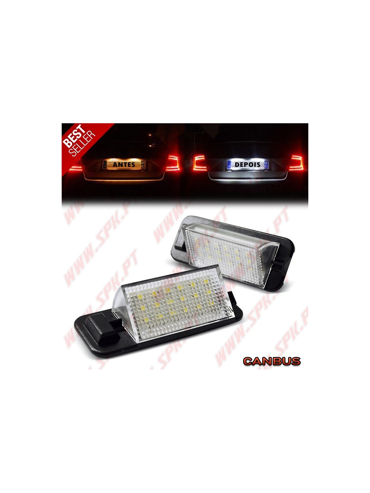 Iluminação de Matricula LED - BMW E36 (1990-1998)