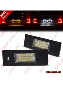 Iluminação de Matricula LED - BMW E63 / E64 / E81 / E87 / Z4 / MINI (2004-2018)
