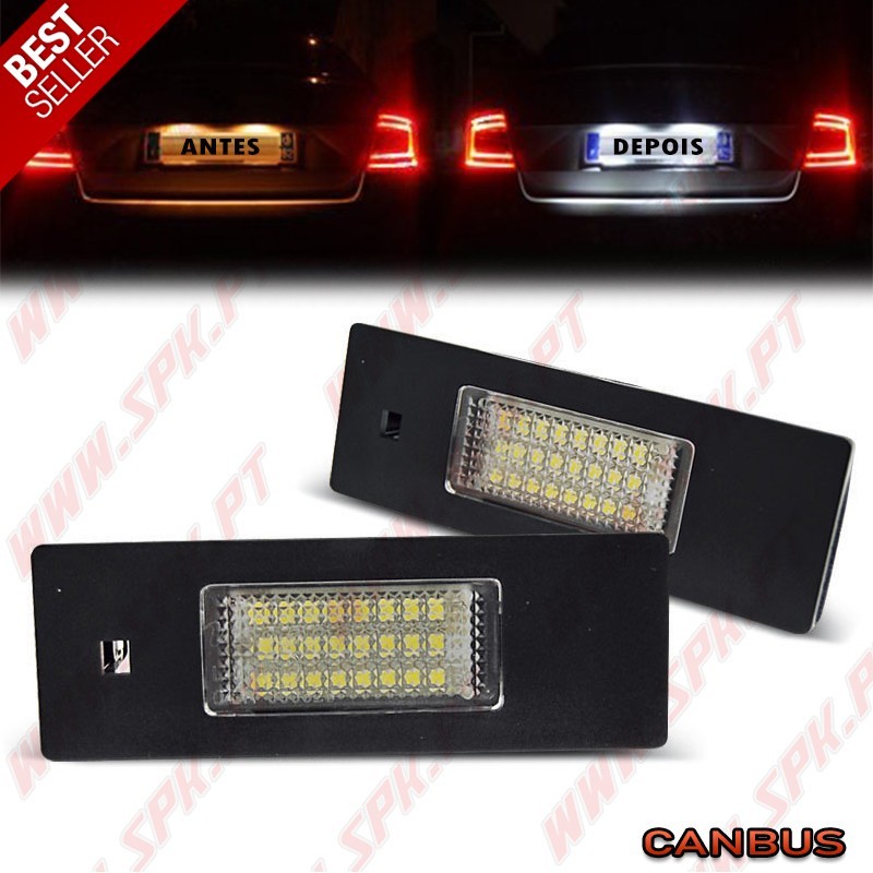 Iluminação de Matricula LED - BMW E63 / E64 / E81 / E87 / Z4 / MINI (2004-2018) Iluminação de Matricula LED - BMW E63 / E64 / E81 / E87 / Z4 / MINI (2004-2018)