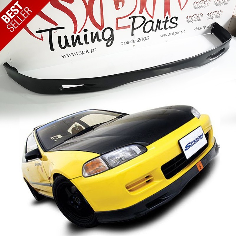 Lip Spoiler Frontal Look Spoon - Honda Civic EG / EJ (1991-1995)