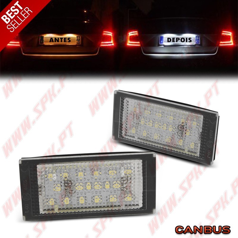 Iluminação de Matricula LED - BMW E46 Coupe / E46 M3 (1998-2003) Iluminação de Matricula LED - BMW E46 Coupe / E46 M3 (1998-2003)