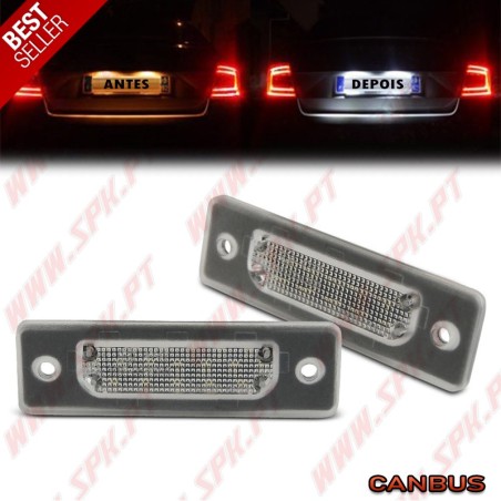 Iluminação de Matricula LED - BMW E34 / M5 / E32 (1988-1996)