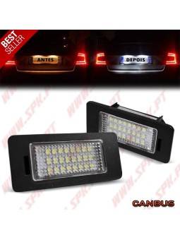 Iluminação de Matricula LED - Audi / VW / Skoda (2007-)