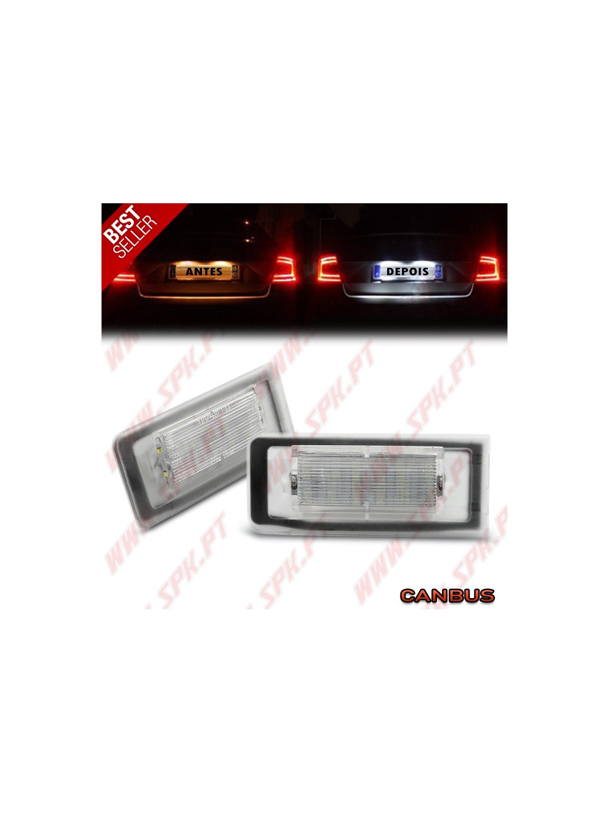 Iluminação de Matricula LED - Audi TT 8N (1998-2006)