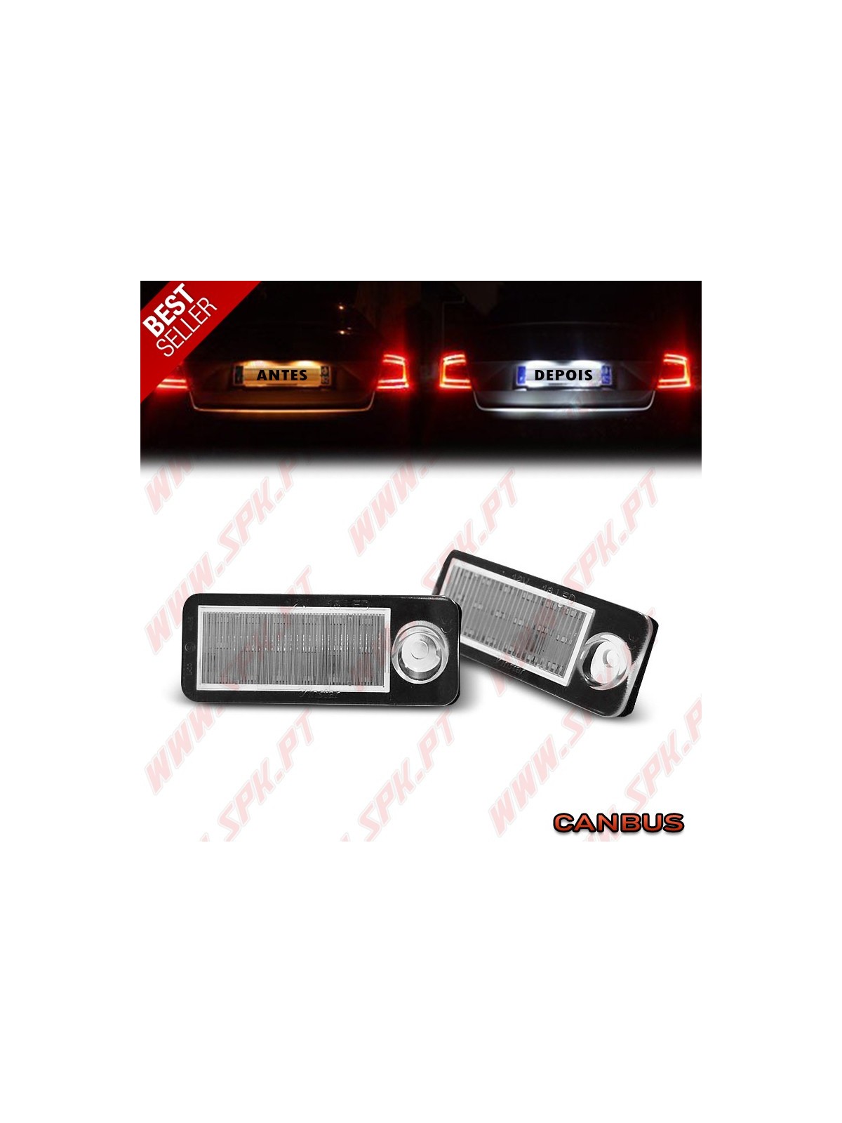Iluminação de Matricula LED - Audi A6 C5 Avant (1997-2004)