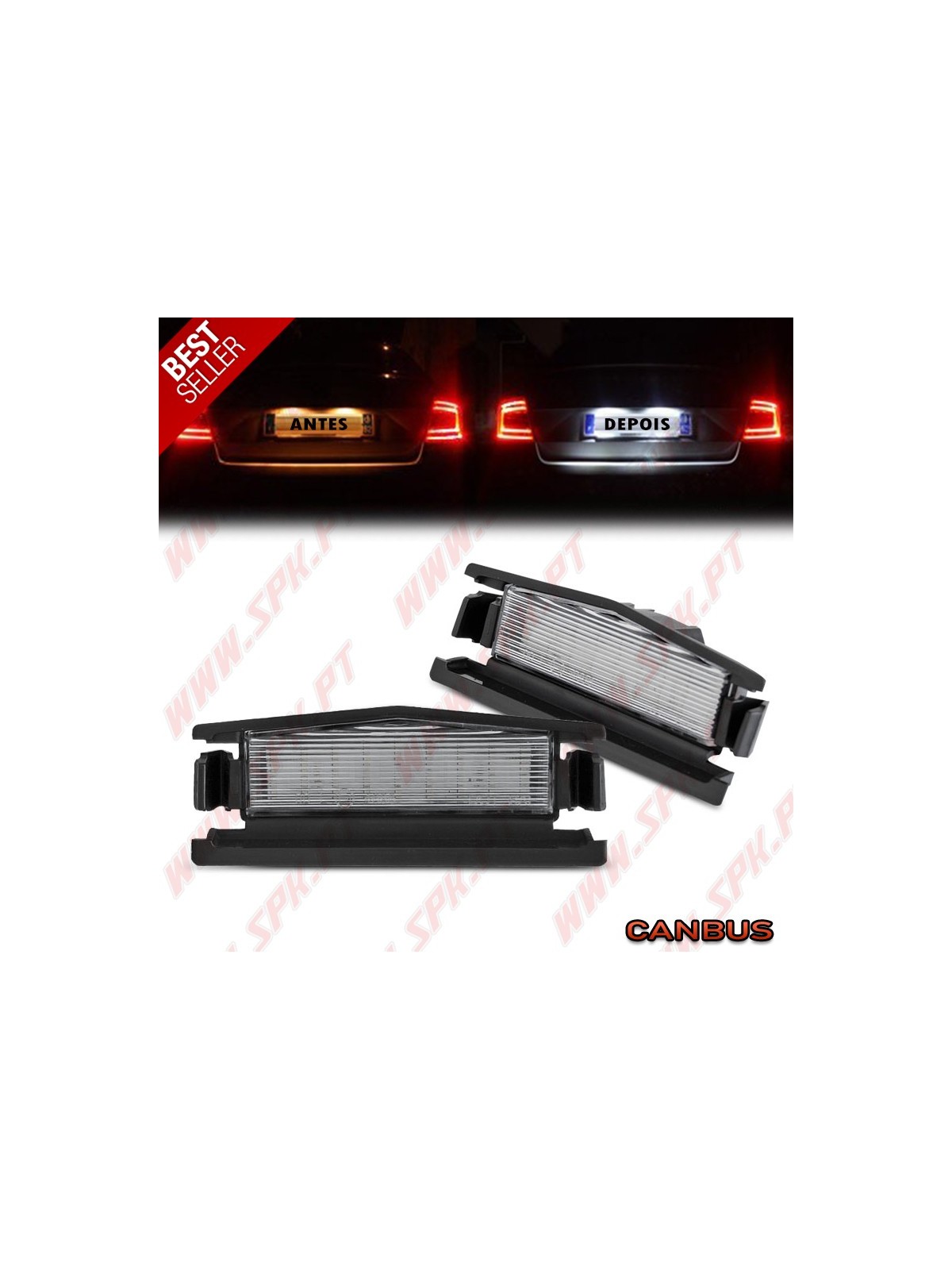 Iluminação de Matricula LED Clear - Mazda MX-5 ND / Mazda 2 (2015-)