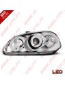 Faróis Angel Eyes Chrome - Honda Civic 6 (1996-1998) Faróis Angel Eyes Chrome - Honda Civic 6 (1996-1998)