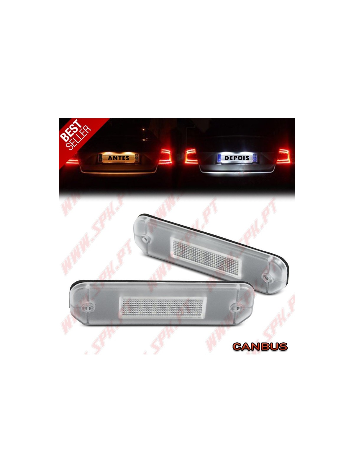 Iluminação de Matricula LED - Honda Civic / Delsol (1991-1999)