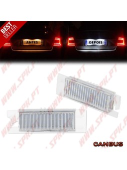 Iluminação de Matricula LED - Alfa Romeo Giulietta / 147 / 156 / 159 / 166 / GT / SPIDER (1997-2017)