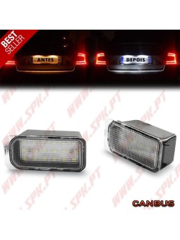 Iluminação de Matricula LED - Ford Fiesta / Focus / Mondeo / C-MAX / S-MAX / Galaxy (2006-2014)