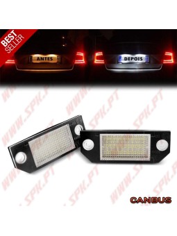 Iluminação de Matricula LED - Ford Focus 2 / C-MAX 1 (2003-2010)