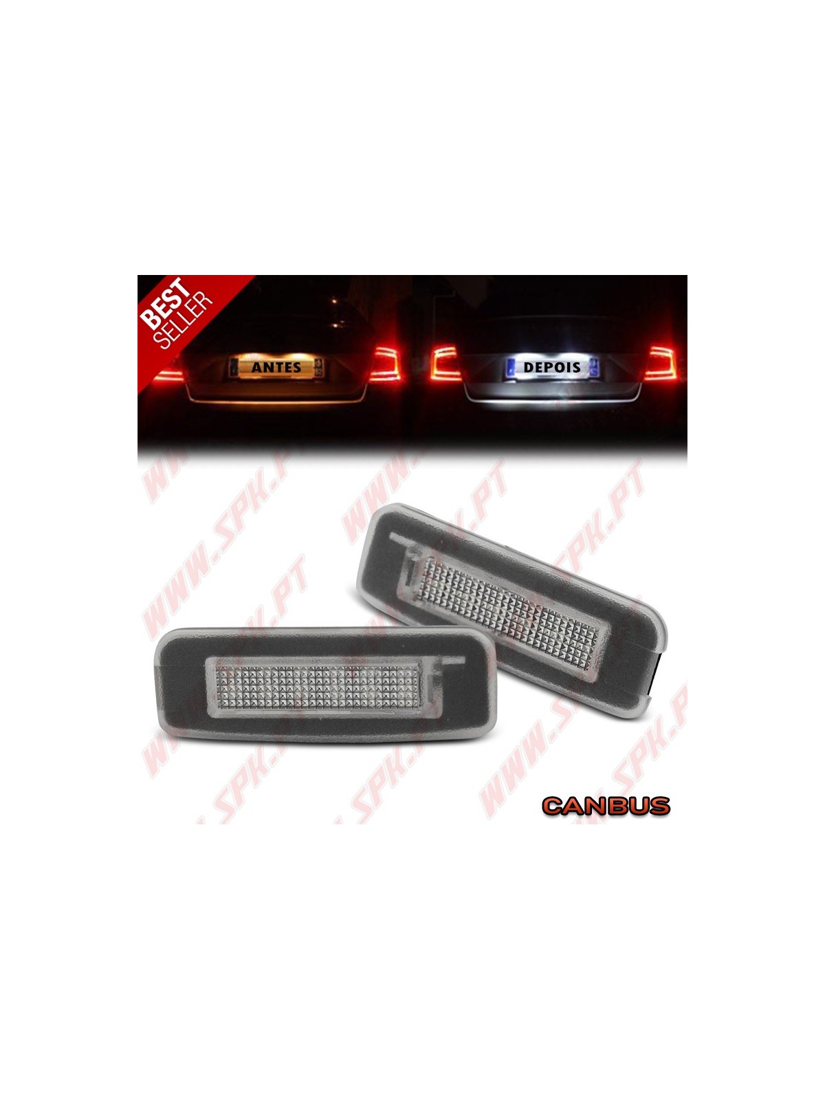 Iluminação de Matricula LED - Ford Focus 1 (1998-2004)
