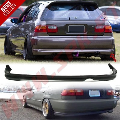 Lip Spoiler Traseiro Look Type-R - Honda Civic EG / EJ (1991-1995)