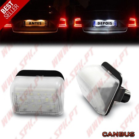 Iluminação de Matricula LED - Mazda 6 / CX-7 / CX-5 (2002-)