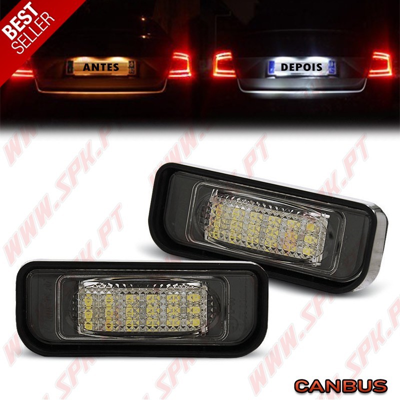 Iluminação de Matricula LED - Mercedes W220 (1998-2005)