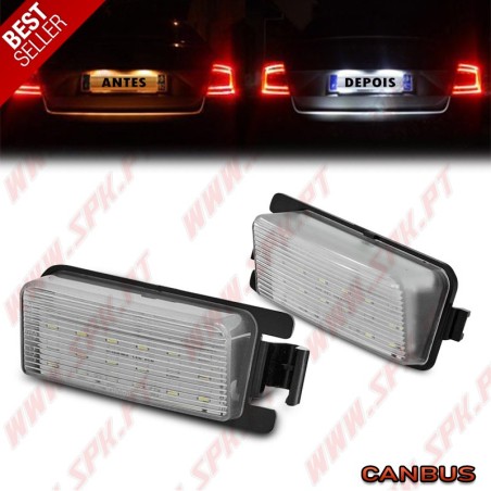 Iluminação de Matricula LED - Nissan GT-R / 350Z / 370Z (2003-2020)