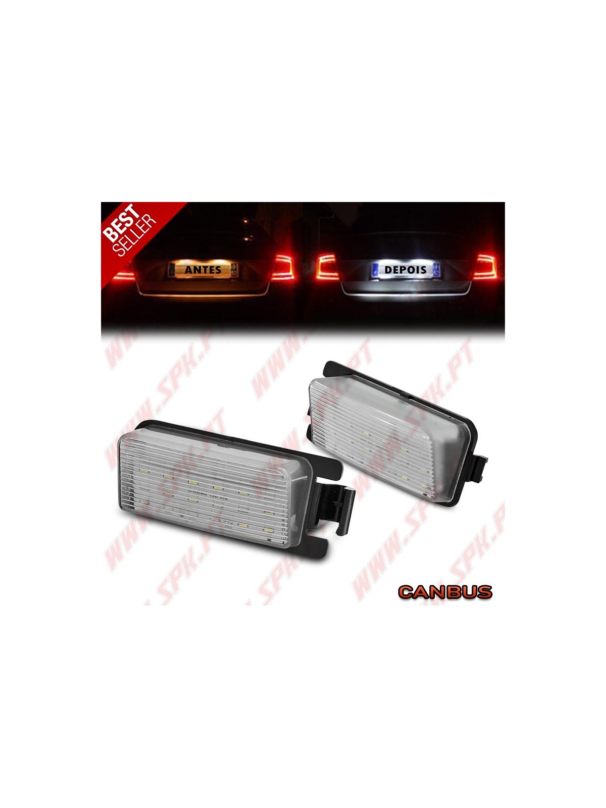 Iluminação de Matricula LED - Nissan GT-R / 350Z / 370Z (2003-2020)