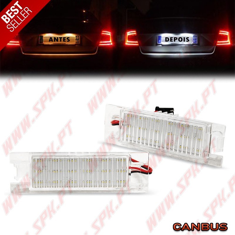 Iluminação de Matricula LED - OPEL Zafira B / Astra H / Corsa D (2004-2014)