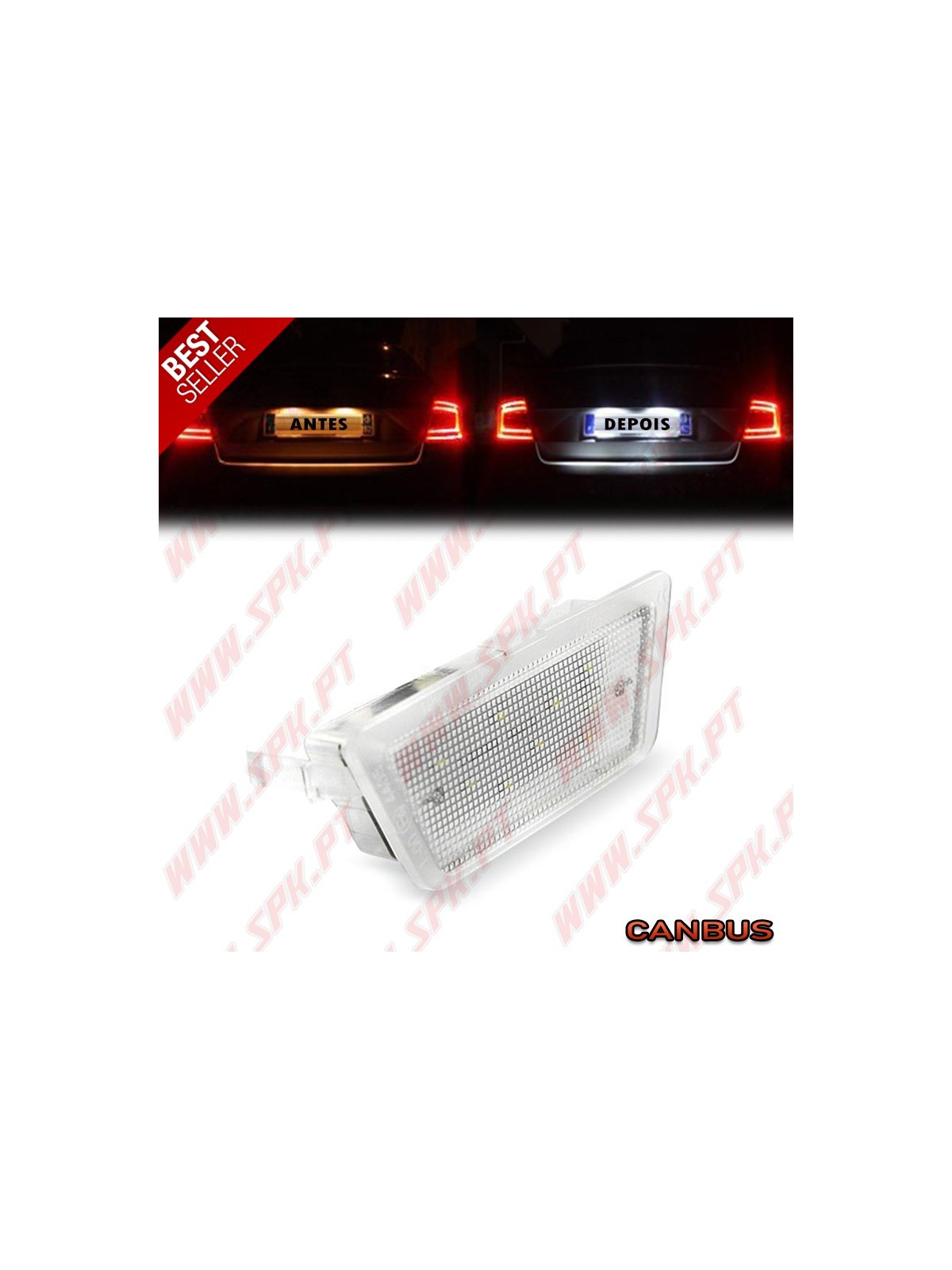 Iluminação de Matricula LED - Opel Astra G (1998-2004)