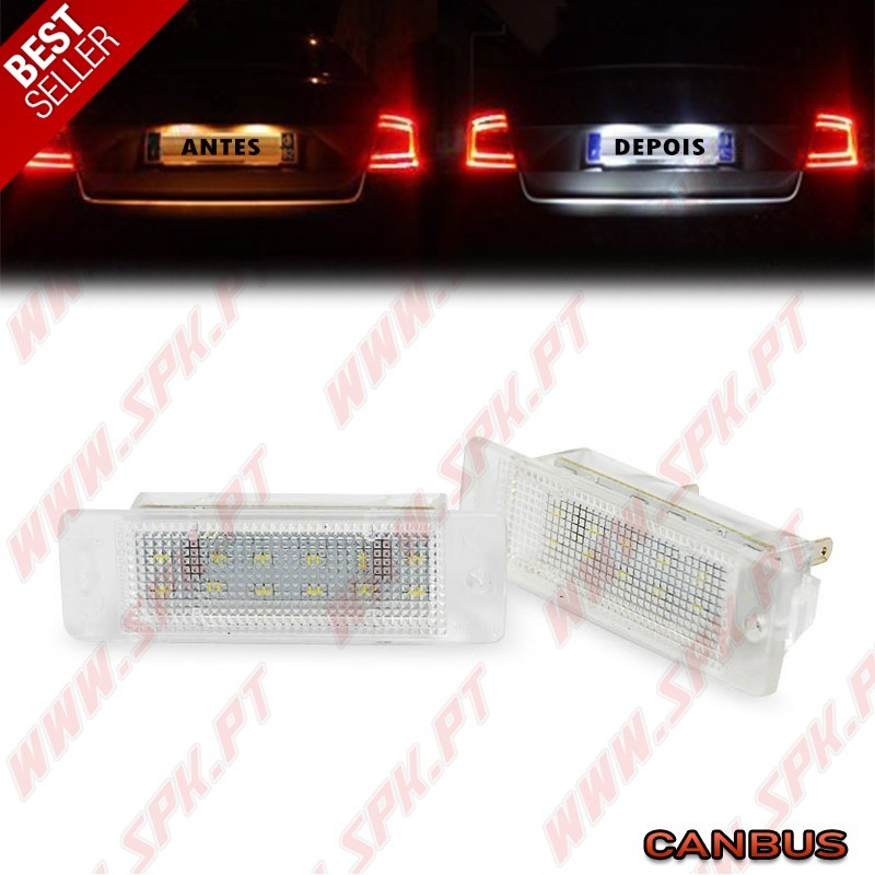 Iluminação de Matricula LED - Opel Astra F / Calibra (1990-1997) Iluminação de Matricula LED - Opel Astra F / Calibra (1990-1997)
