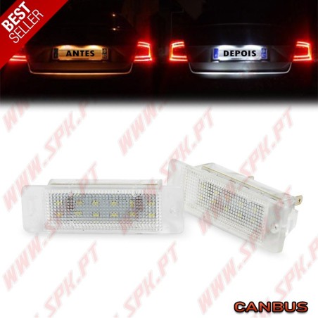 Iluminação de Matricula LED - Opel Astra F / Calibra (1990-1997)