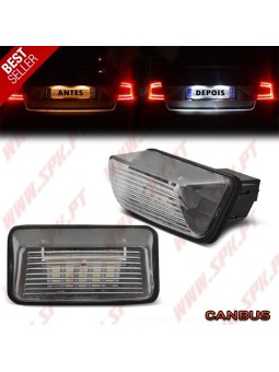 Iluminação de Matricula LED - Peugeot 206 / 306 / 307 / Partner / Citroen C3 C5 Xsara / Saxo (1990-1997)