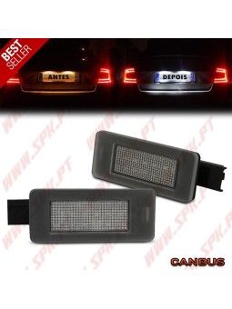 Iluminação de Matricula LED - Peugeot 308 / 208 / 2008 / 207 CC / Citroen C5 (2007-)
