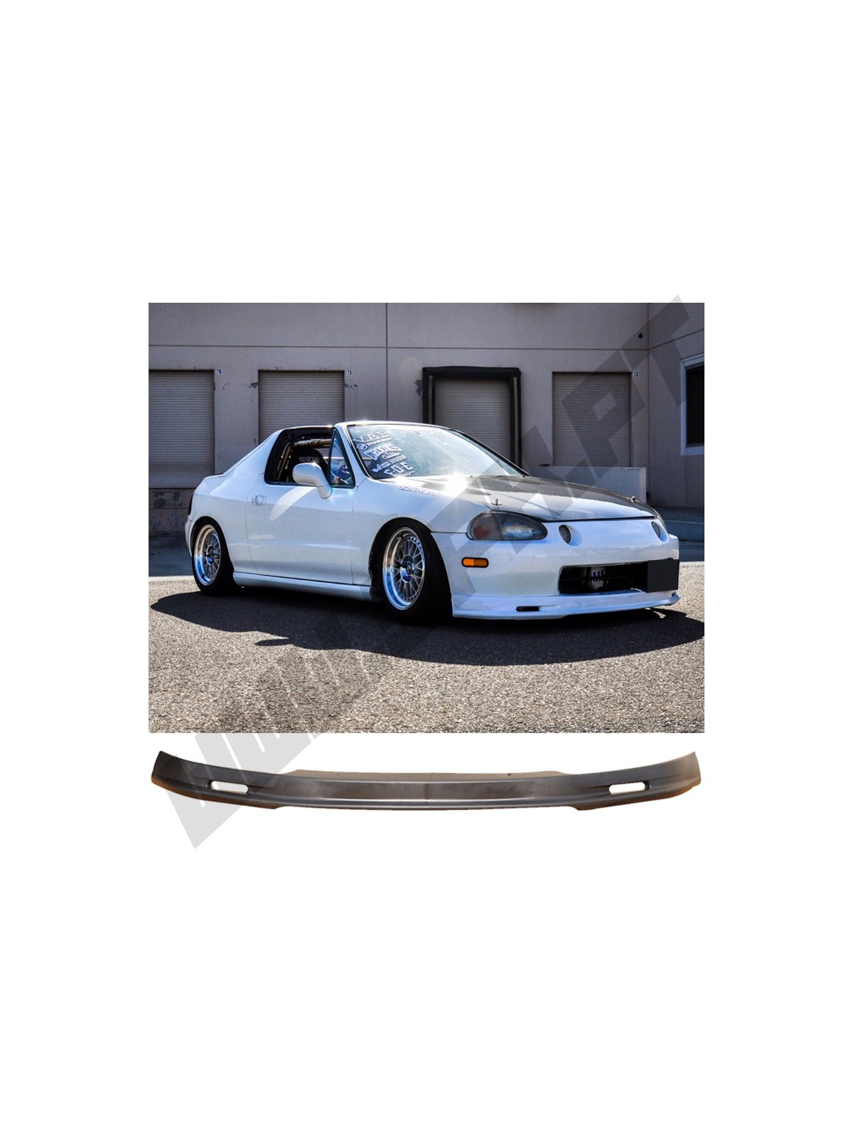 Lip Spoiler Frontal Look Mugen - Honda DelSol (1992-1998) Lip Spoiler Frontal Look Mugen - Honda DelSol (1992-1998)