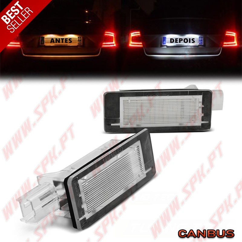 Iluminação de Matricula LED - Renault Espace / Scenic / Dacia Duster / Lodgy / Logan (2003-) Iluminação de Matricula LED - Renault Espace / Scenic / Dacia Duster / Lodgy / Logan (2003-)