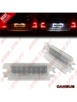 Iluminação de Matricula LED - Renault Clio 2 / Dacia Logan / Sandero (2001-2012)
