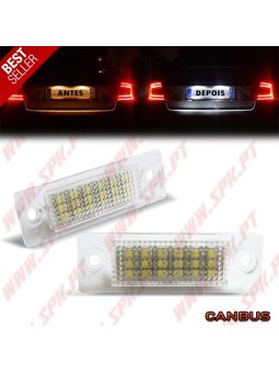 Iluminação de Matricula LED - VW Passat 3BG / Passat B6 / Jetta / Skoda Superb