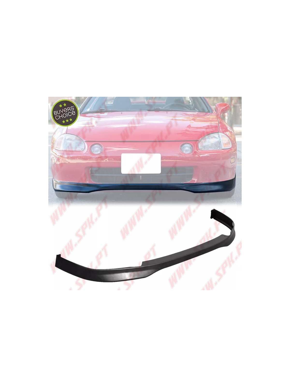Lip Spoiler Frontal Look Type-R - Honda DelSol (1992-1998)