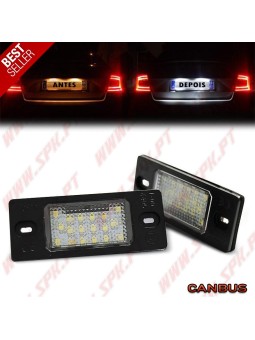 Iluminação de Matricula LED - VW Tiguan / Touareg / Golf 5 Variant / Porsche Cayenne