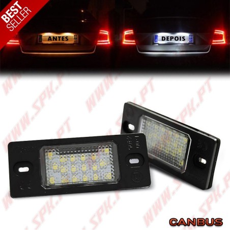 Iluminação de Matricula LED - VW Tiguan / Touareg / Golf 5 Variant / Porsche Cayenne