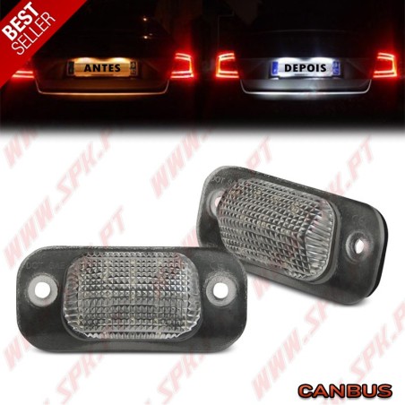 Iluminação de Matricula LED - VW Golf 3 / Polo 6N / Seat Cordoba (1991-2001)