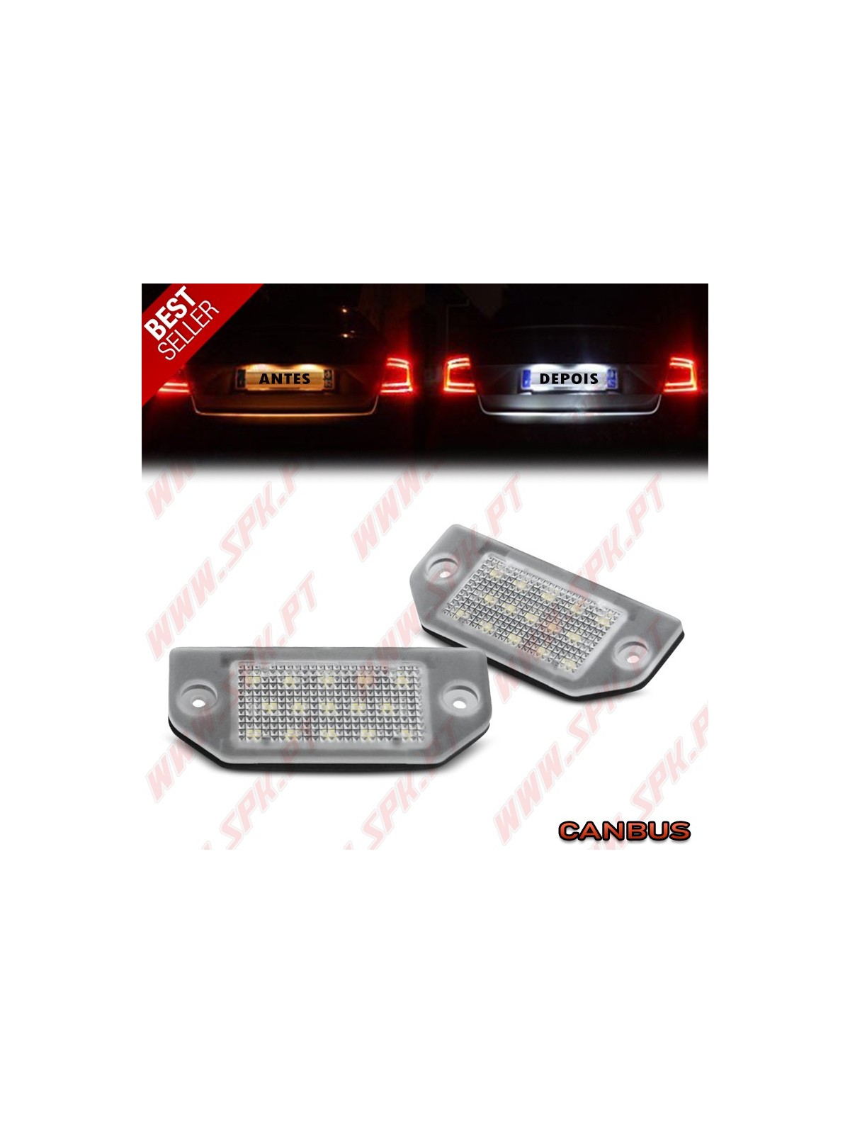 Iluminação de Matricula LED - VW Passat B5 (1996-1999)