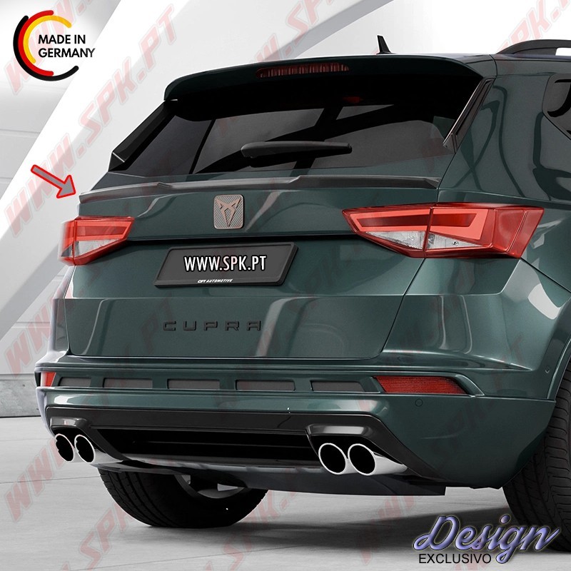 Aileron Traseiro Inferior (Mala) - Cupra / Seat Ateca (2016-) Aileron Traseiro Inferior (Mala) - Cupra / Seat Ateca (2016-)