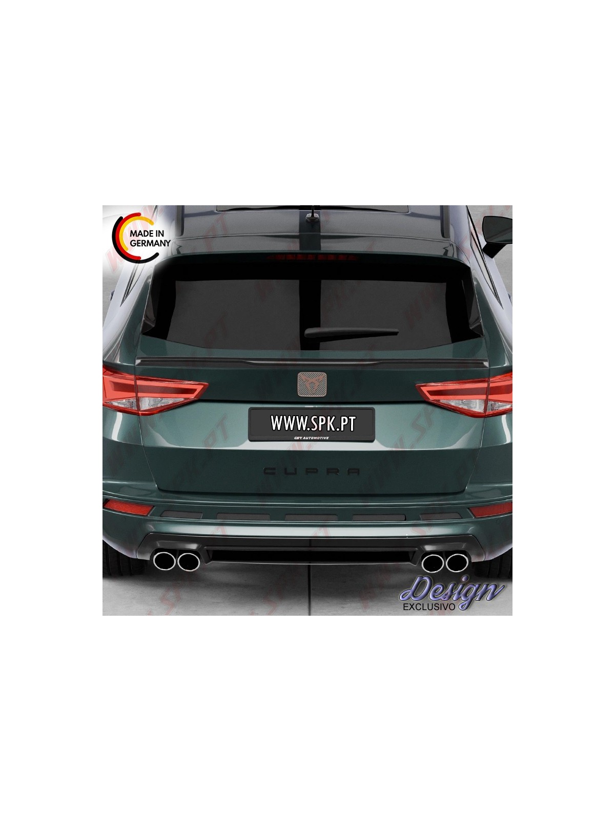 Aileron Traseiro Inferior (Mala) - Cupra / Seat Ateca (2016-) Aileron Traseiro Inferior (Mala) - Cupra / Seat Ateca (2016-)