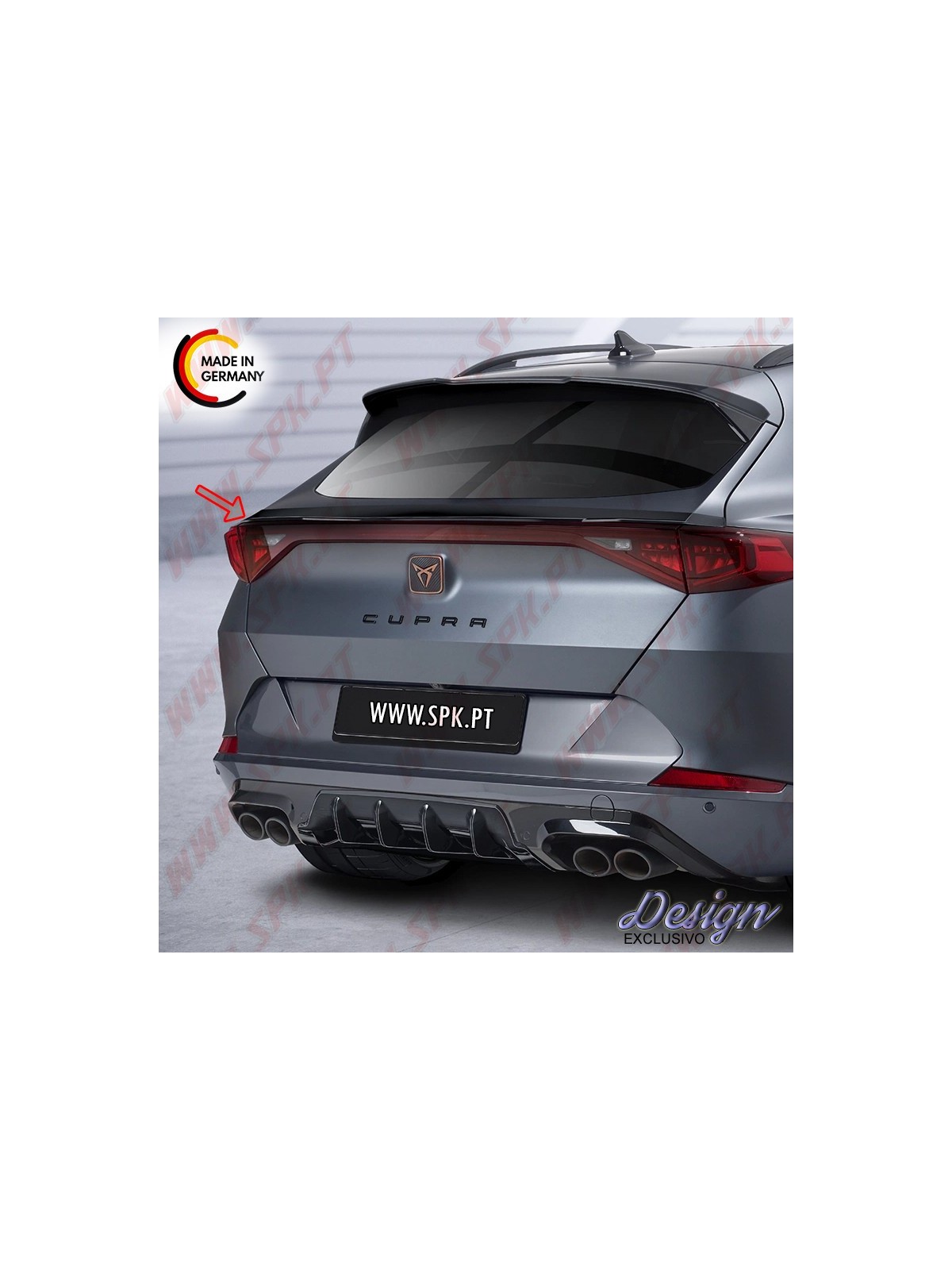Aileron Traseiro Inferior (Mala) - Cupra Formentor (2020-) Aileron Traseiro Inferior (Mala) - Cupra Formentor (2020-)
