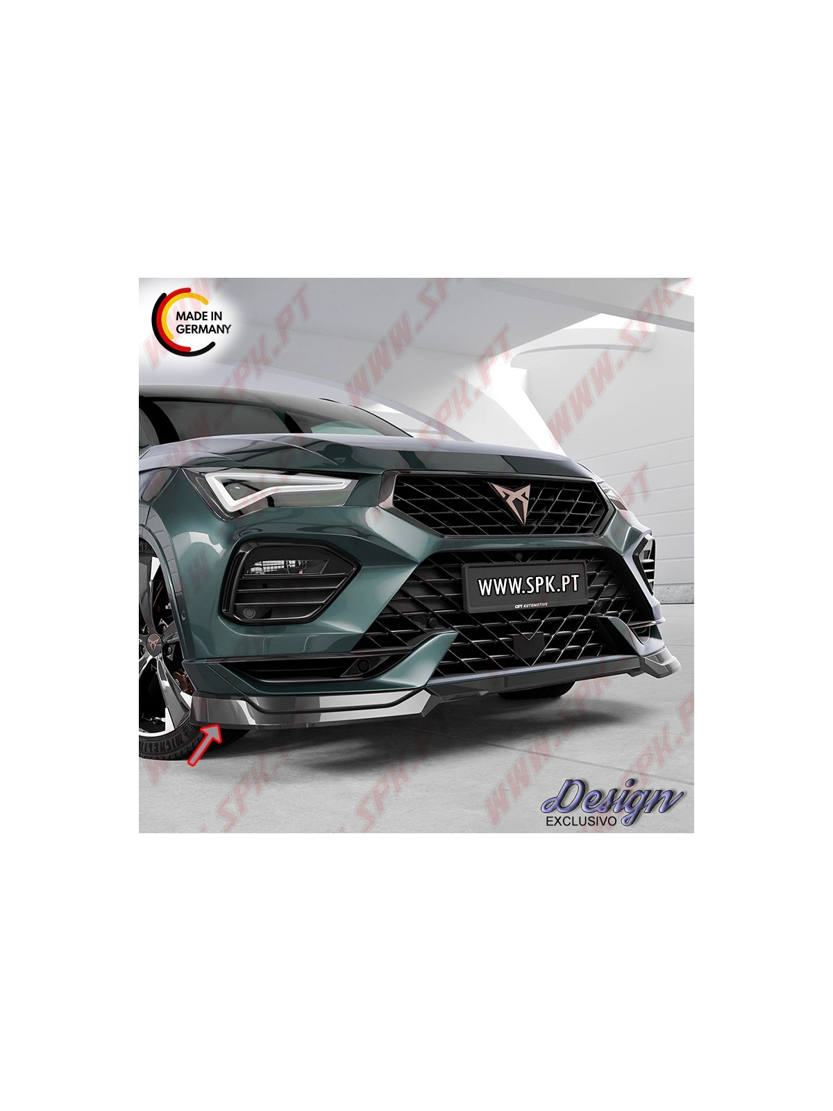 Lip Spoiler Frontal - Cupra Ateca Facelift (2020-) Lip Spoiler Frontal - Cupra Ateca Facelift (2020-)