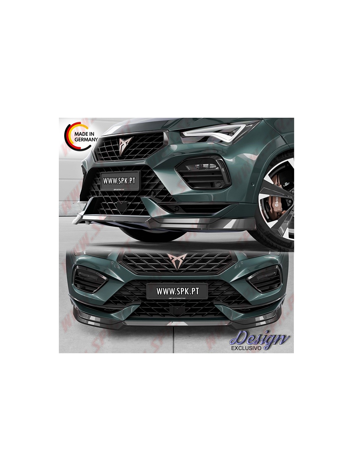 Lip Spoiler Frontal - Cupra Ateca Facelift (2020-) Lip Spoiler Frontal - Cupra Ateca Facelift (2020-)