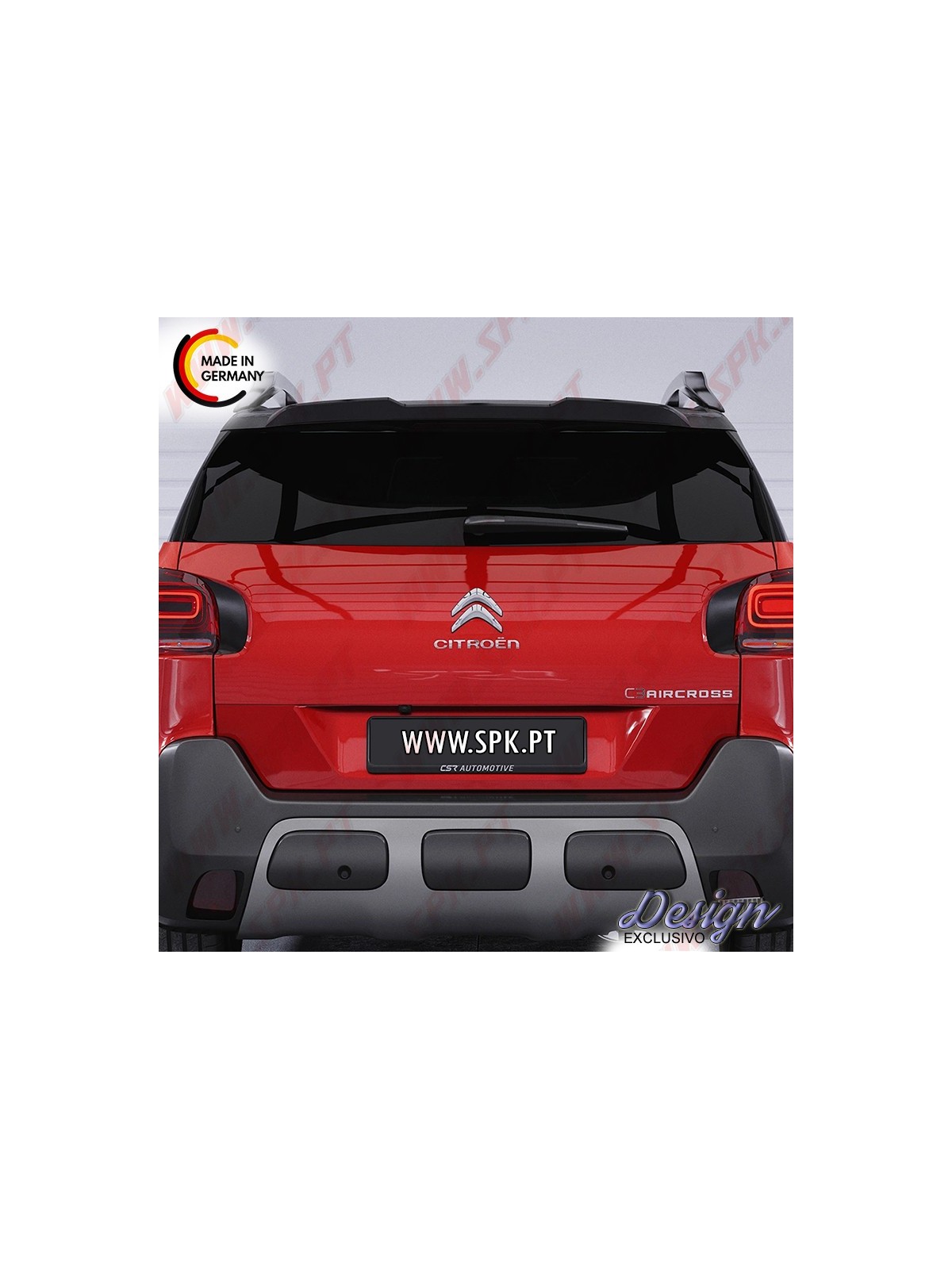 Aileron Traseiro Superior (Mala) - Citroen C3 Aircross 2 (2017-)