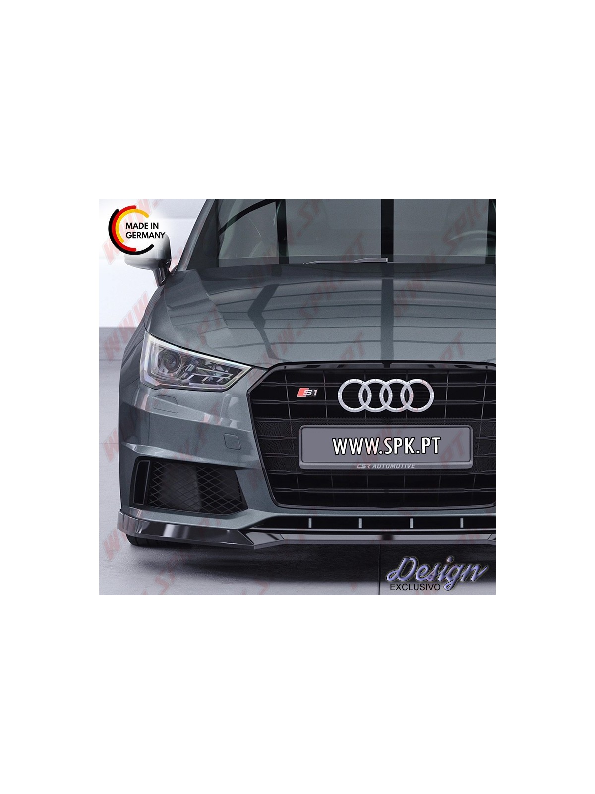 Lip Spoiler Frontal - Audi S1 8X (2014-2018) Lip Spoiler Frontal - Audi S1 8X (2014-2018)