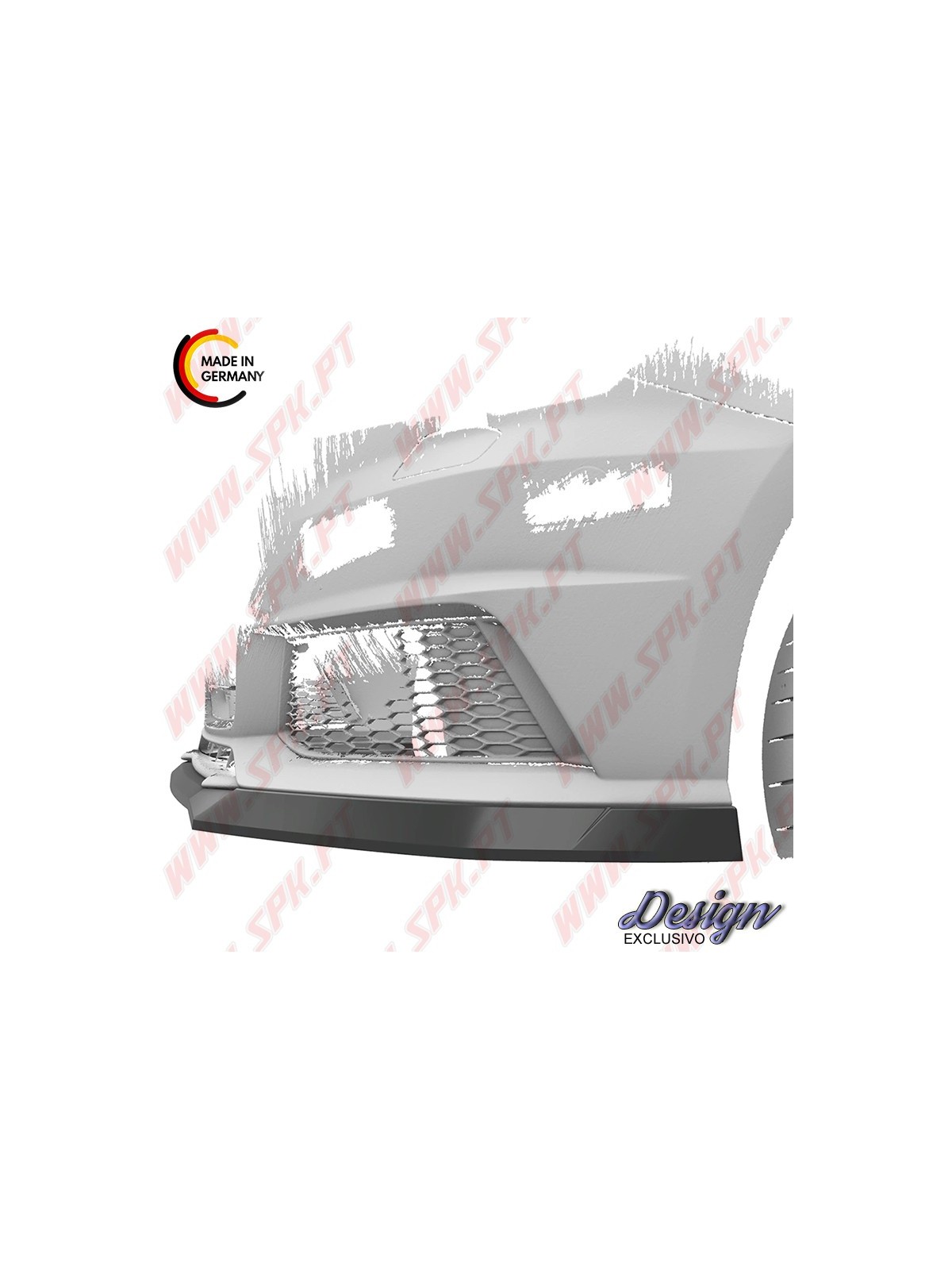 Lip Spoiler Frontal - Audi S1 8X (2014-2018) Lip Spoiler Frontal - Audi S1 8X (2014-2018)